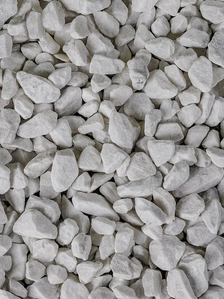 Мраморная крошка белая, фракция 10-20мм — 2