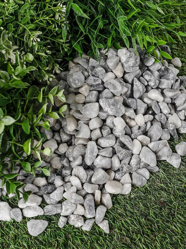 Мраморная крошка, галтованная, фракция 10-20мм — 3