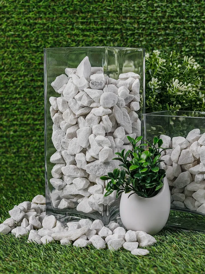 Мраморная крошка белая, фракция 10-20мм — 3