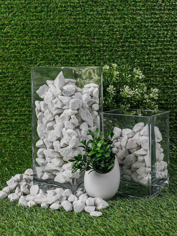 Мраморная крошка белая, фракция 10-20мм — 4