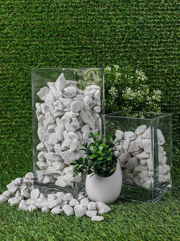 Мраморная крошка белая, фракция 10-20мм — 4