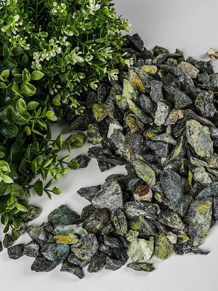 Змеевик или серпентинит крошка, фракция 10-20мм — 5