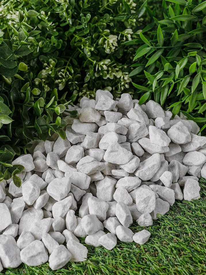 Мраморная крошка белая, фракция 10-20мм — 5