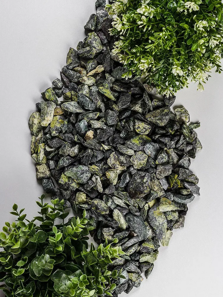 Змеевик или серпентинит крошка, фракция 10-20мм — 6