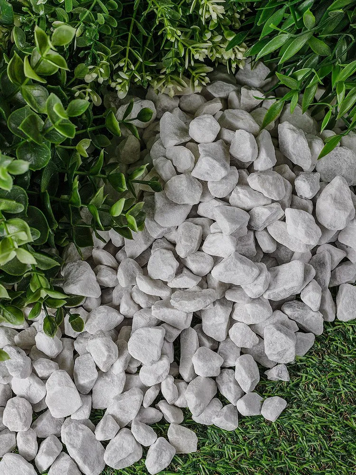 Мраморная крошка белая, фракция 10-20мм — 6