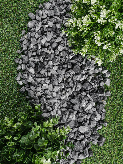 Мрамор Черный 10-20 мм